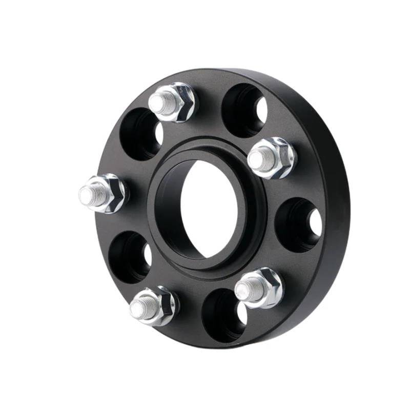 Wheel Spacers Spurverbreiterung Adapter PCD 5x108 CB 63.4 Für Ford Für Focus M12x1.5 1 Stück Spurplatten Spurverbreiterung(Black 20mm) von DZSYANJIASM