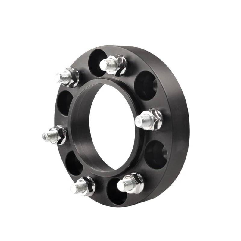 Wheel Spacers Spurverbreiterung Adapter PCD 6x139,7 CB 78,1mm M14X1.5 Für Cadillac Für Escalade 1 stück Spurplatten Spurverbreiterung(1PC Black 35mm) von DZSYANJIASM
