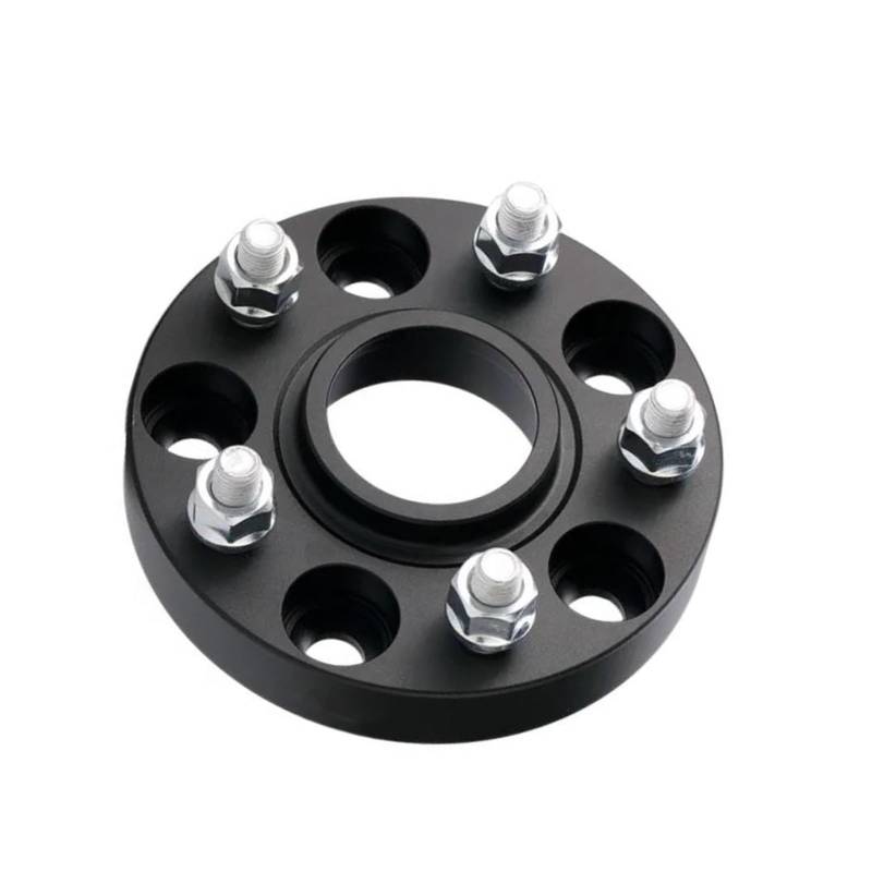 Wheel Spacers Spurverbreiterung PCD 5x114.3 CB 67.1mm M12x1.5 Für Levante 1 Stück Spurplatten Spurverbreiterung(Black 25mm 1PC) von DZSYANJIASM