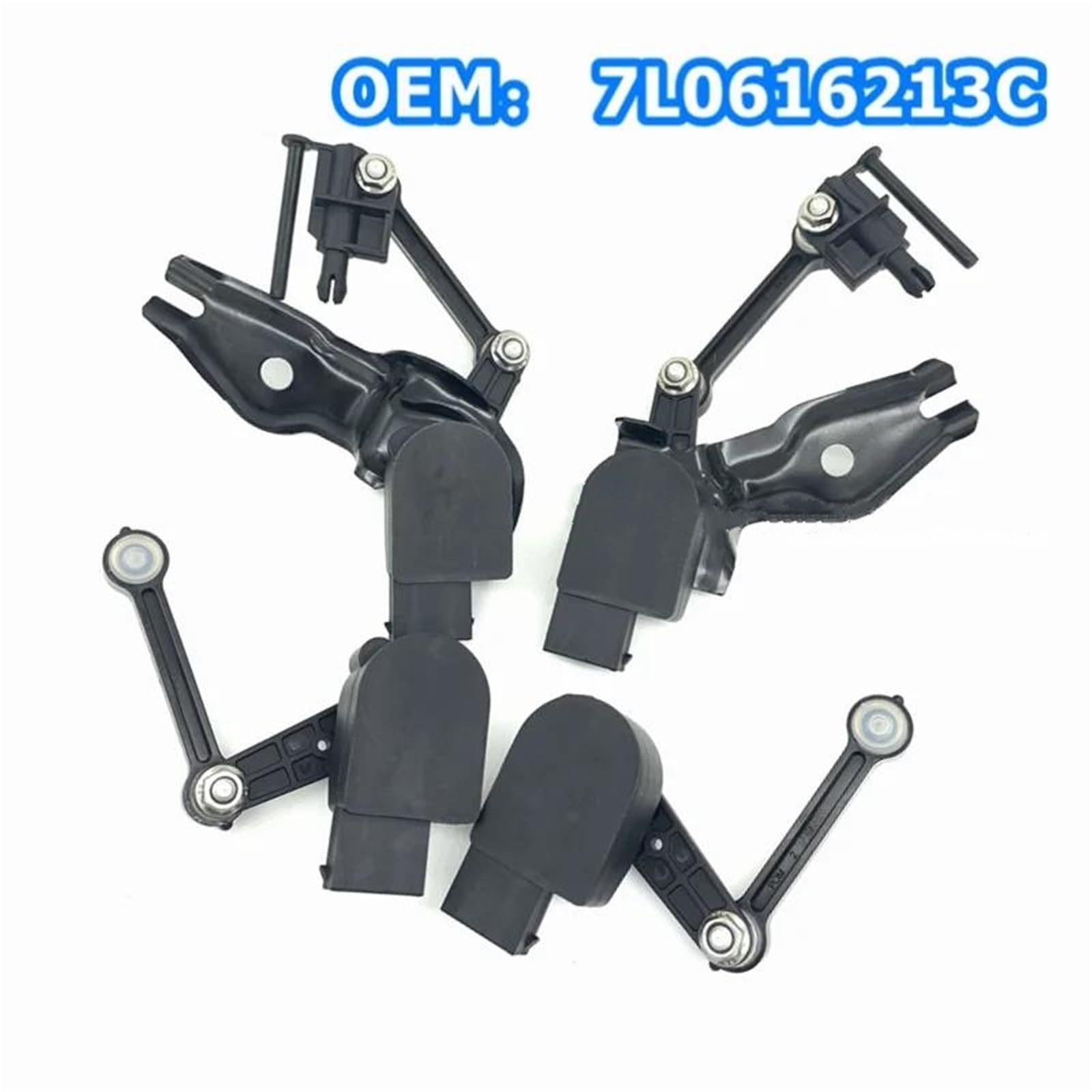 Höhensensor Suspension Höhe Level Sensor Auto Auto 7L0616214C 7L0616213D 7L0616571D 7L0616213C Für Q7 2007-2015 Luftfederung(ALL 4 PCs) von DZSYBUIGB
