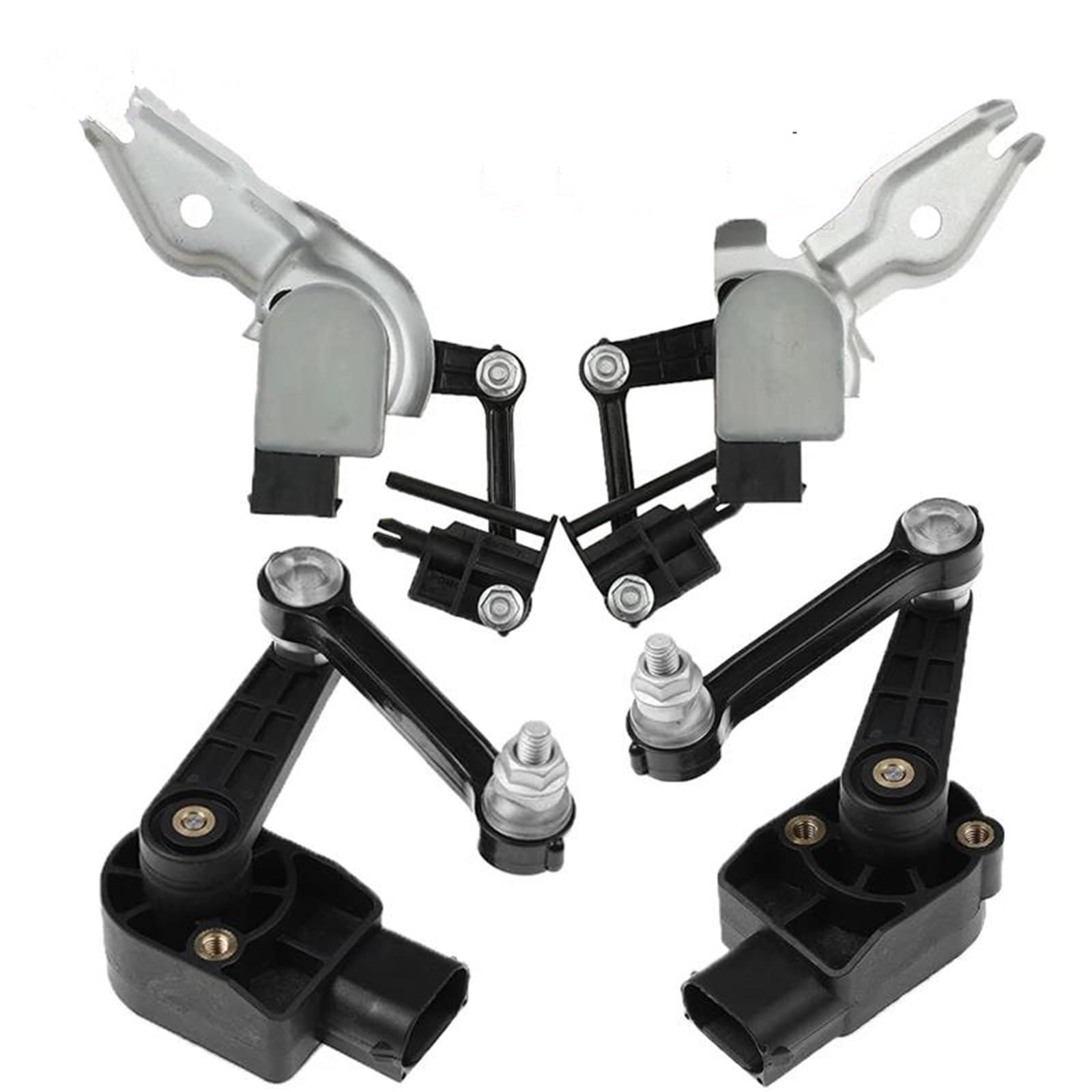 Höhensensor Vorne Hinten L/R Höhe Level Sensor 7L0616214C 7L0616213D 7L0616571D 7L0616213C Für Q7 2007-2015 Luftfederung(4 Dcs) von DZSYBUIGB