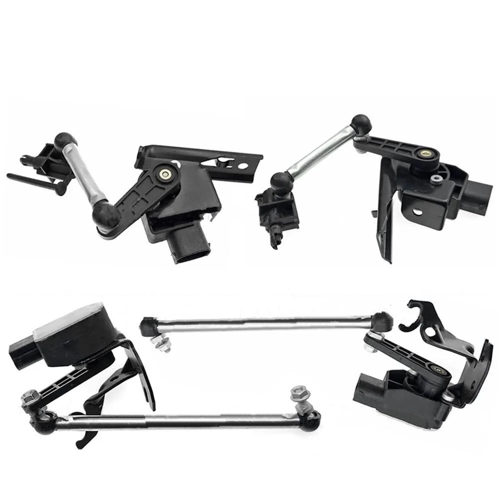 Höhensensor Vorne Hinten RH/LH Höhe Level Sensor 97034302203 97034302103 97033302204 97033302103 Für Panamera 2010-2016 Luftfederung(1 set 4pcs) von DZSYBUIGB