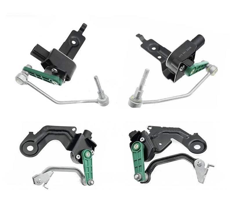 Höhensensor Vorne Hinten Rechts Links Höhe Level Sensor 4F0941286B 4F0941285B 4F0616572D 4F0616571J Für A6 S6 Für Allroad Für Quattro 2005-2011 Luftfederung(1Set) von DZSYBUIGB