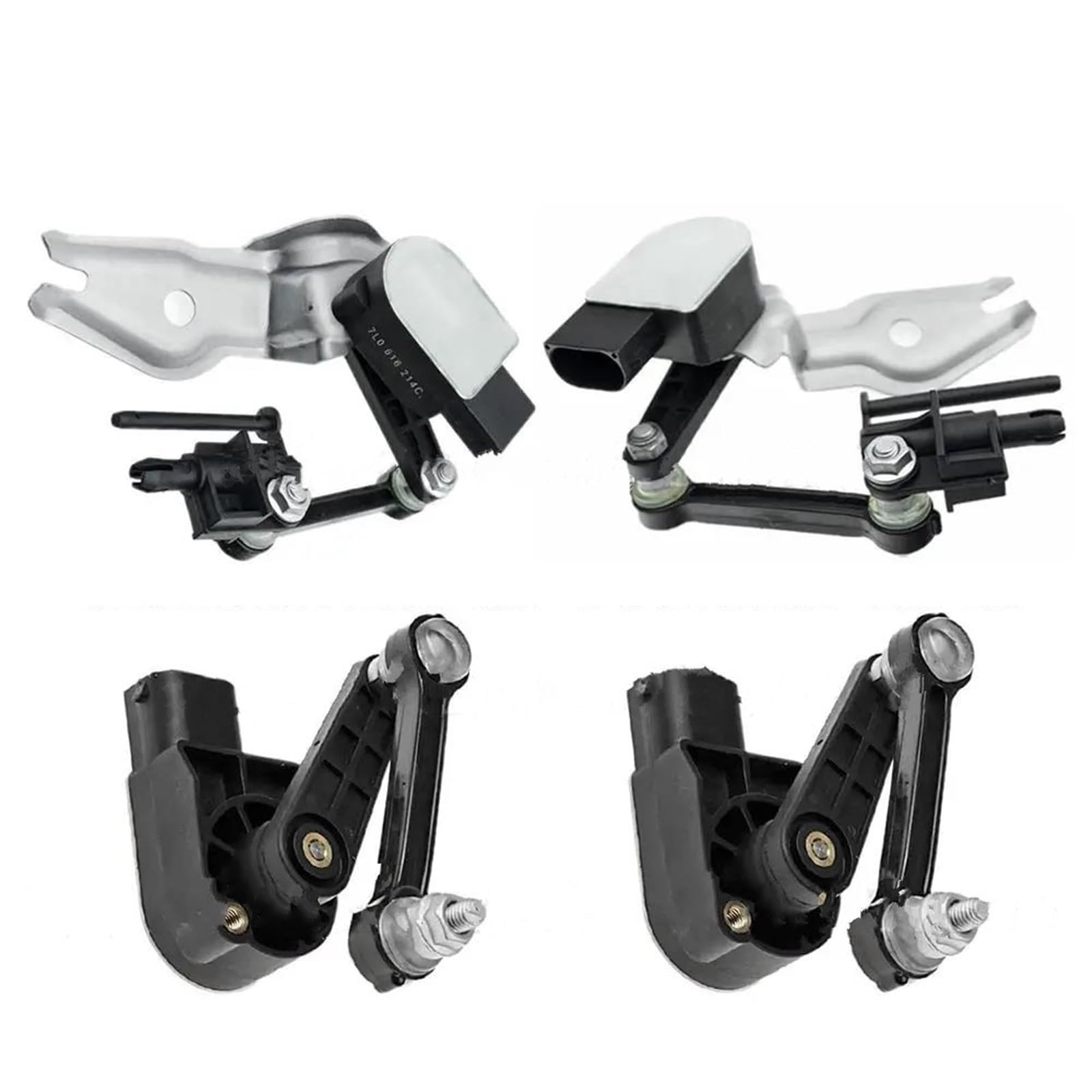 Höhensensor Vorne Hinten Rechts Links Höhe Level Sensor 7L0616214C 7L0616213D 7L0616571D Für Cayenne (9pa) 3,0 Tdi Suv 2009 2010 Luftfederung(1 set 4pcs) von DZSYBUIGB