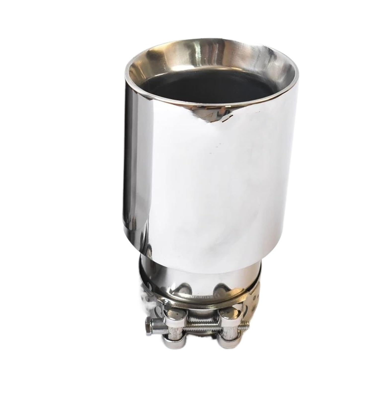 Auspuffblenden 1 PC Auto Edelstahl Universal Auspuff System Schalldämpfer Spitze End Rohr Auto Auspuff Spitze Für Mazda Auto Auspuffblende(ID 67 OD 89 MM) von DZSYOHFS