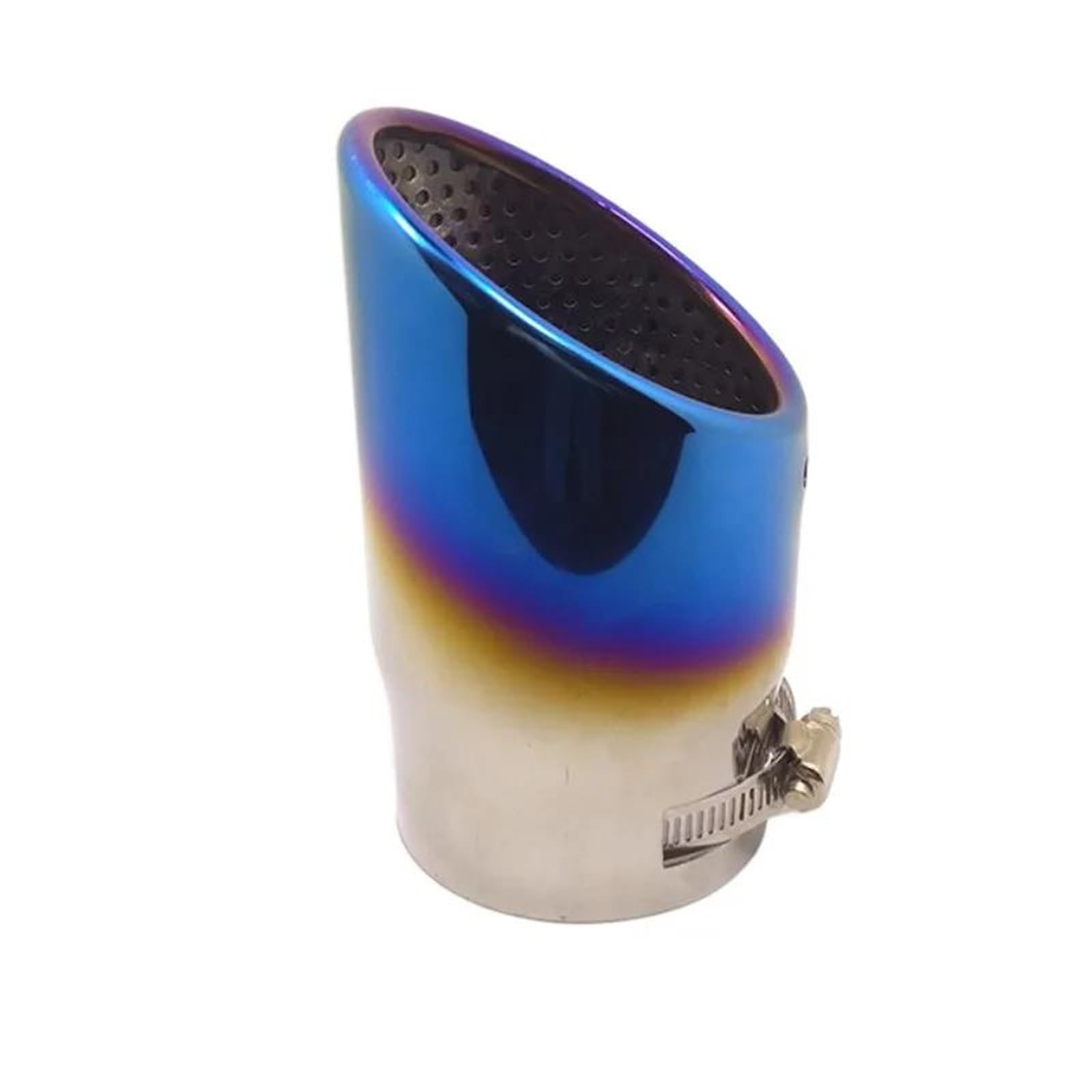 Auspuffblenden 1PC Auspuff Tip Muffler Für Jeep Für Wrangler JK JL 2007-2019 2020 2021 2022 2023 Für Kompass 2017-2022 Auto Auspuffblende(Blau) von DZSYOHFS