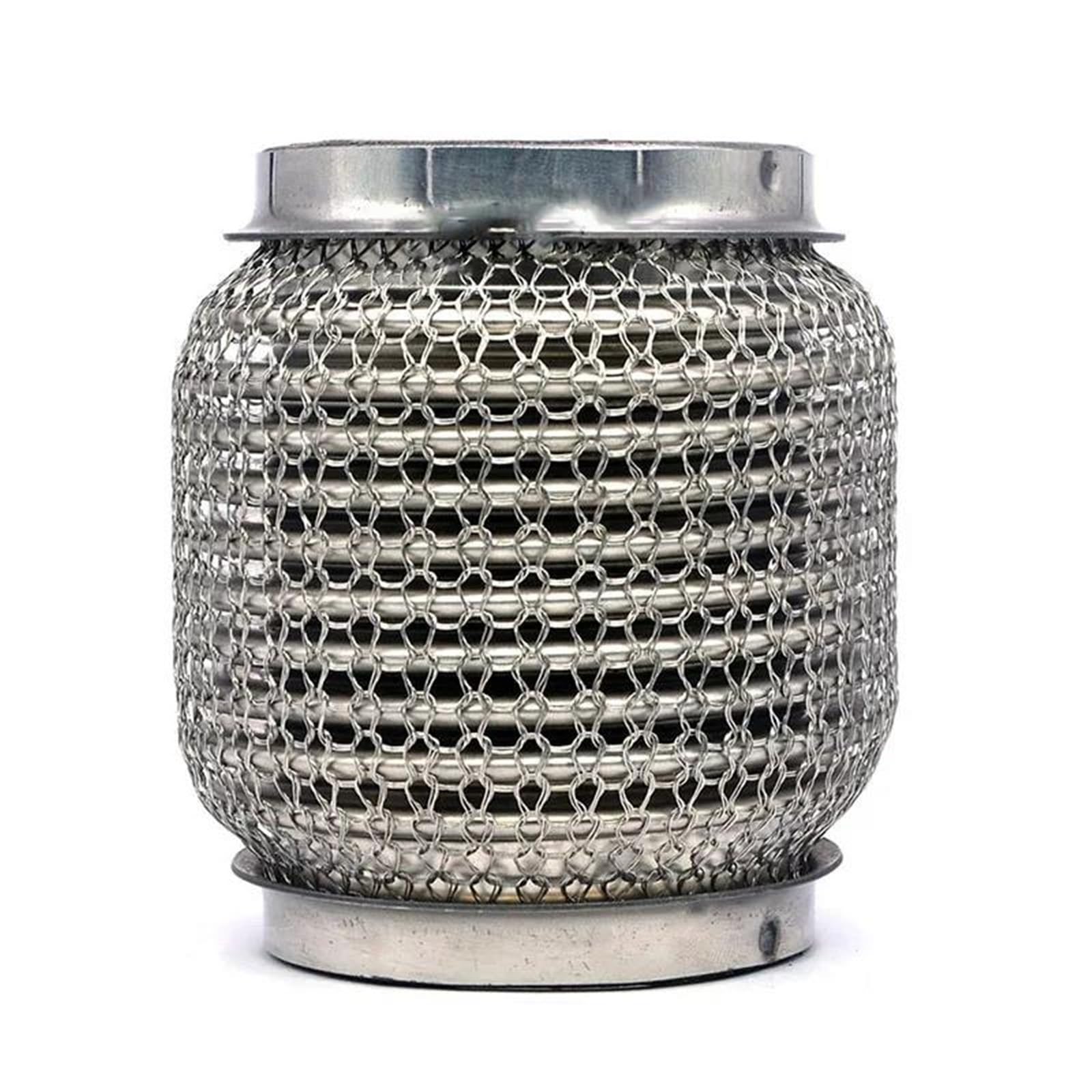 Auspuffblenden 2 Zoll 2,4 Zoll 2,5 Zoll 3 Zoll Edelstahl-Auspuffwellung Auspuff-Flexrohre Rohr-Flex-Koppler Mit Verriegelung Superflexibel Auto Auspuffblende(51mm-100mm) von DZSYOHFS