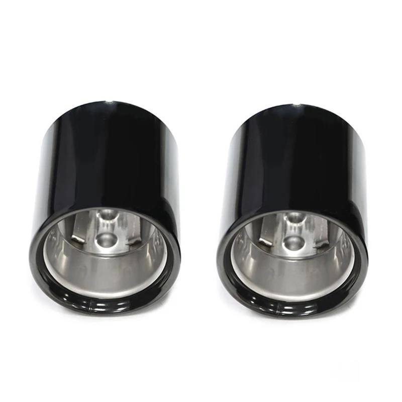 Auspuffblenden Auto-Auspuffblende Für X2 F39 1er F40 2er F44 Schalldämpfer Edelstahlrohr Endrohr Ersatzinstallation Auto Auspuffblende(1 Paar) von DZSYOHFS
