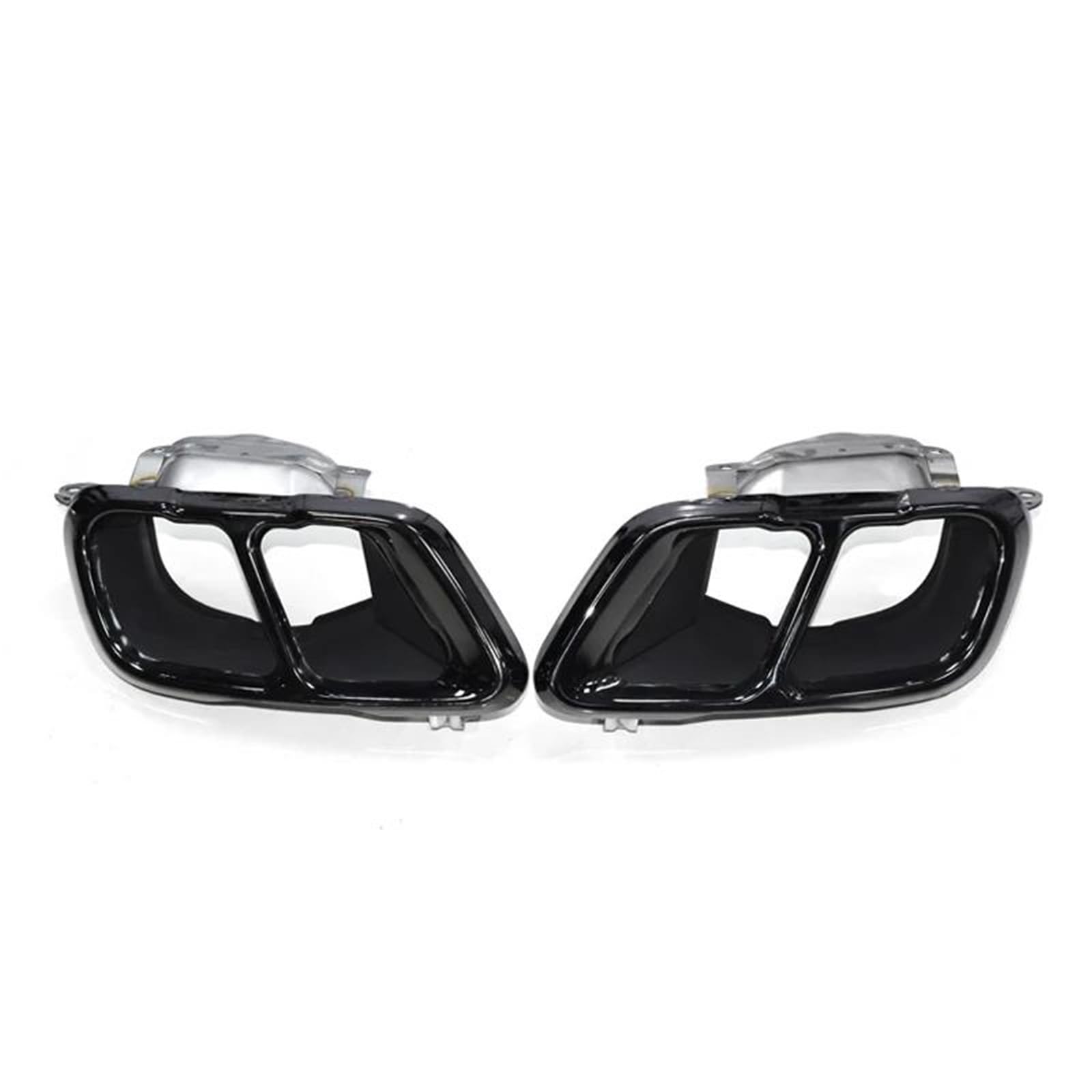 Auspuffblenden Auto-Auspuffblenden Für X5 G05 X6 G06 X7 G07 2020+ Schwarzes Quadrat Edelstahl-Auspuffblende Endrohre Düse Auto Auspuffblende(Schwarz) von DZSYOHFS