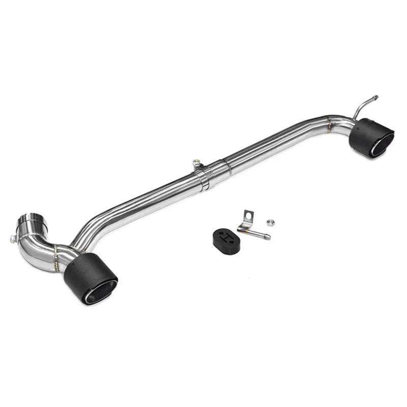 Auspuffblenden Carbonfaser-Auspuffblende Für F22 F23 220i 2er-Serie Auto-Auspuffrohr 304 Edelstahl Dual-Out-Schalldämpfer-Spitzendüse Auto Auspuffblende(Carbon B) von DZSYOHFS