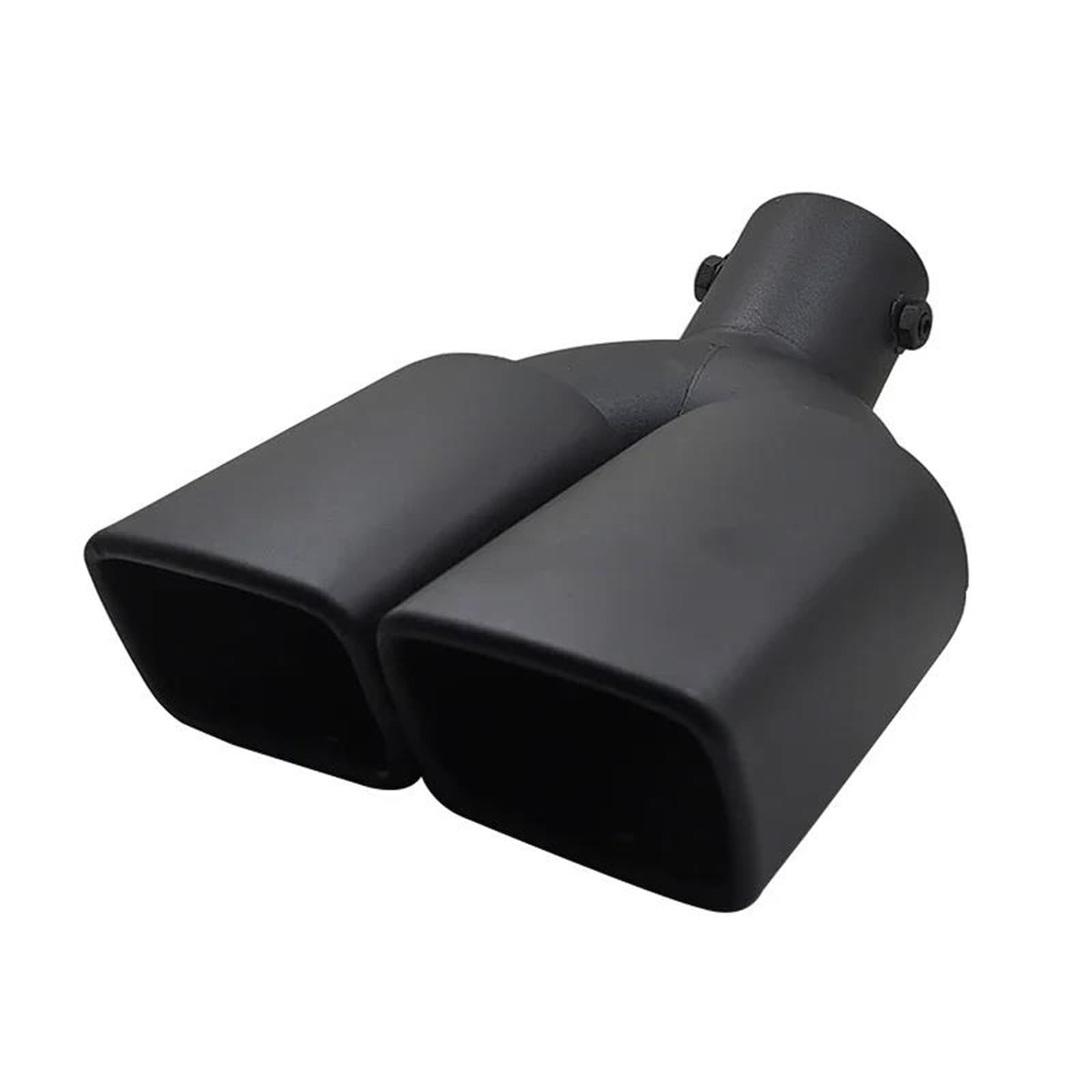 Auspuffblenden Für 14-21 Für Toyota Für Corolla Für Ralink Für Vios To Hyun Für Buick Für Excelle Für Weilang Dual Out Titan Black Square Endrohr Auto Auspuffblende(Matte Black) von DZSYOHFS