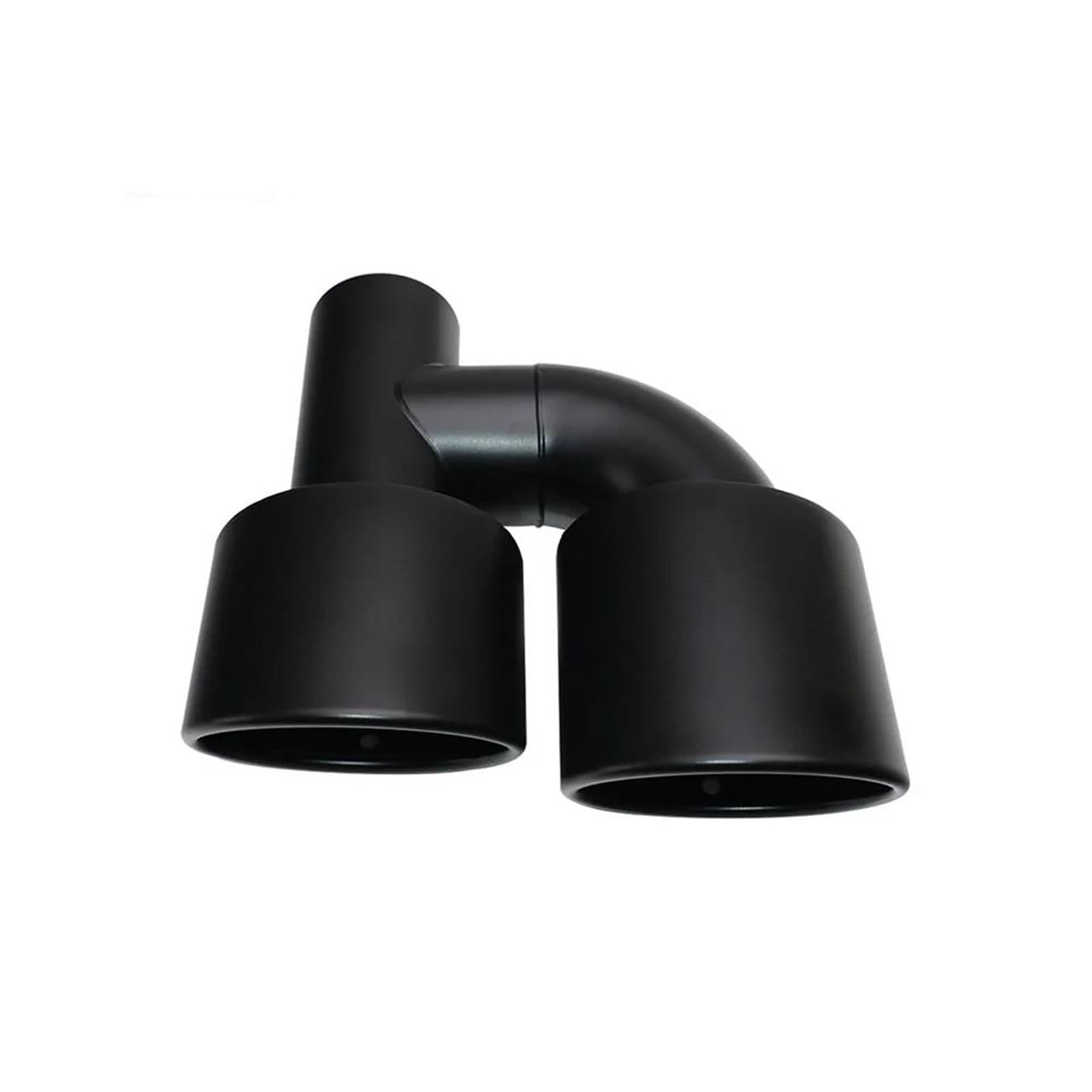 Auspuffblenden Für E63 W218 W211 W212 C300 C350 C-KLASSE 1 STÜCKE Edelstahl Y-Typ Auspuffblende Modifizierter Schalldämpfer Endrohr Auto Auspuffblende(Matte Black Left) von DZSYOHFS