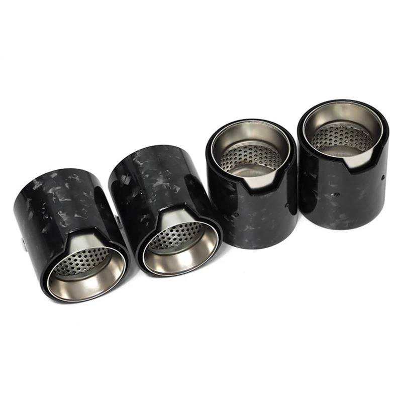 Auspuffblenden Für M2 F87 Für M3 F80 Für M4 F82 F83 Autoschalldämpfer-Endrohr-Upgrade Mperformance Carbon-Faser-Auspuffspitze Dedicated Auto Auspuffblende(Carbon D) von DZSYOHFS