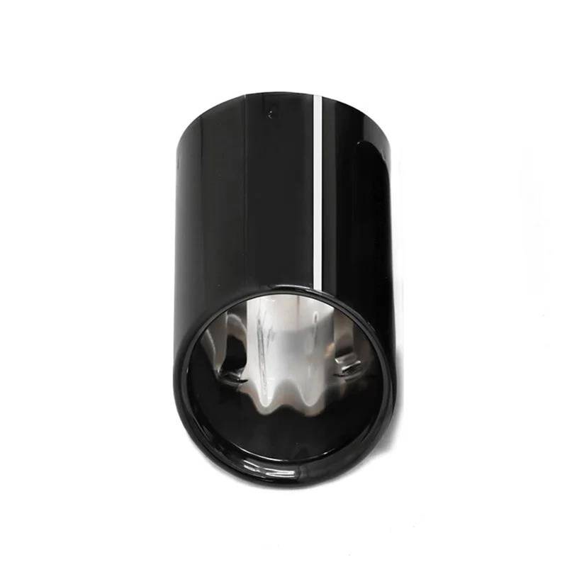 Auspuffblenden Für M2 Für M3 Für M4 F80 F82 F83 F87 Auspuffendrohrabdeckung Schalldämpferdüse Aus Edelstahl Auspuffanlage Auto Auspuffblende(Black 1 PCS) von DZSYOHFS