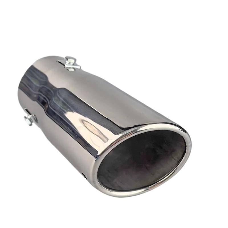 Auspuffblenden Geeignet Für Clio 5 2019-2022 Automotive Schalldämpfer Auspuffrohr Schwanz Kehle Auto Auspuffblende(Silber) von DZSYOHFS