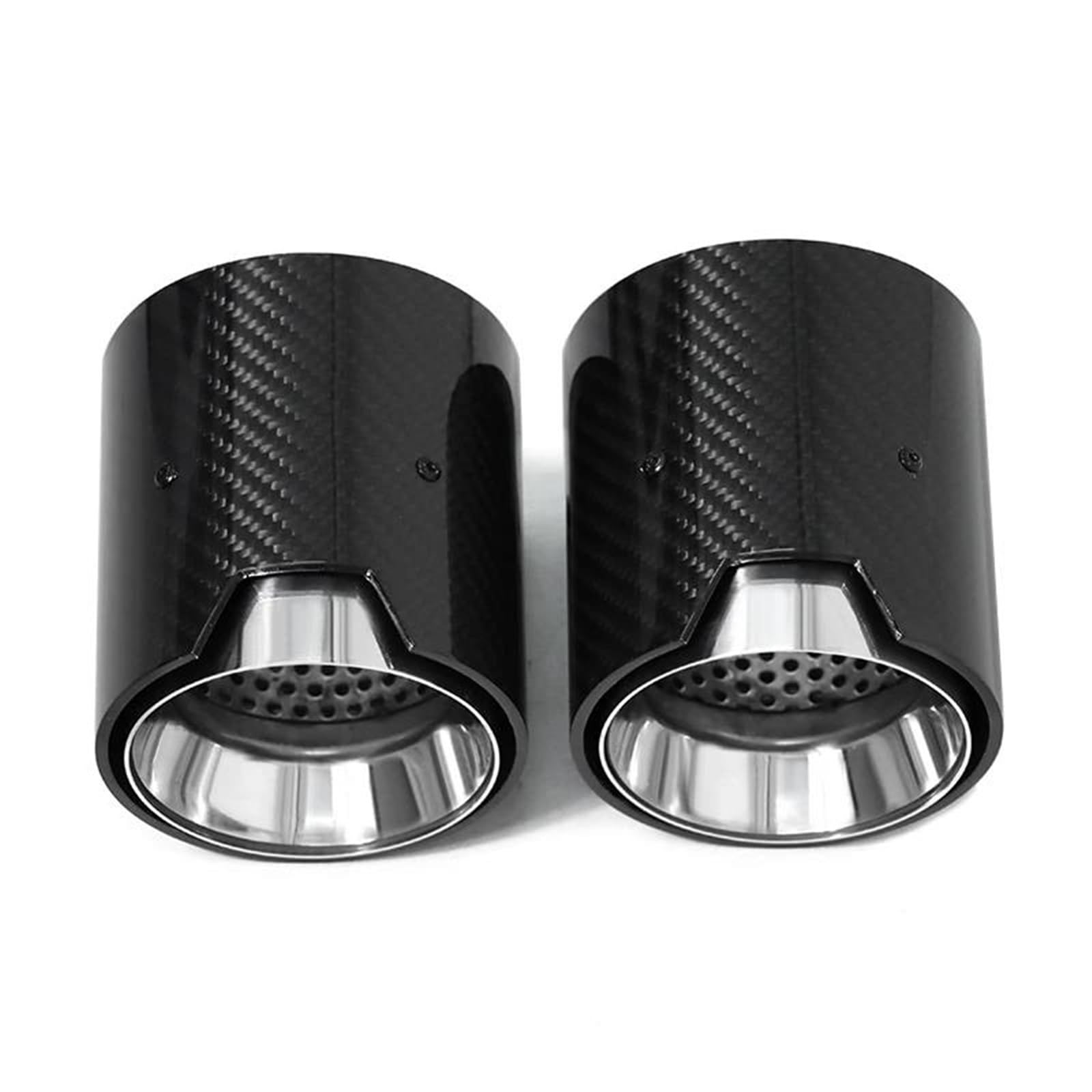 Auspuffblenden Schalldämpfer-Endrohr Für 3er G20 G21 320d 320i 330i 2020–2024 Upgrade-Auspuffanlage Aus Kohlefaser Düse Auto Auspuffblende(Carbon A) von DZSYOHFS