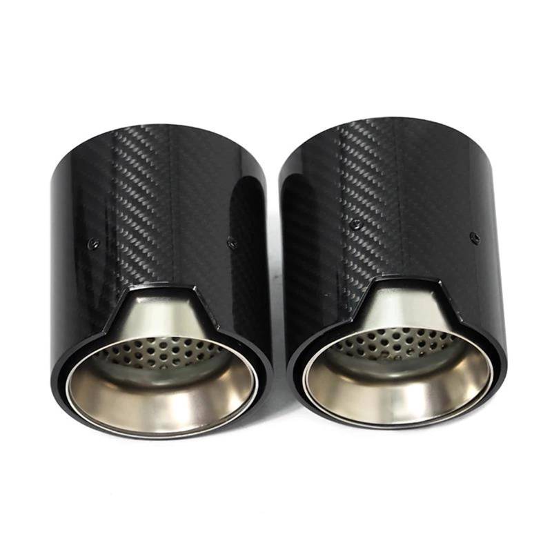 Auspuffblenden Schalldämpfer-Endrohr Für 3er G20 G21 320d 320i 330i 2020–2024 Upgrade-Auspuffanlage Aus Kohlefaser Düse Auto Auspuffblende(Carbon D) von DZSYOHFS