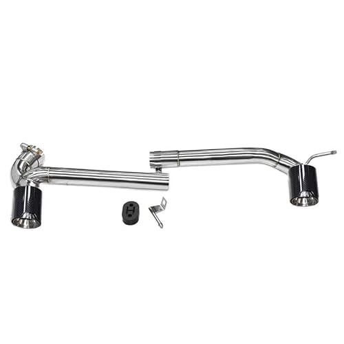 Auspuffblenden Schalldämpferspitze Für Die Hintere Stange Für F30 F31 318i 3er-Upgrade Für MT Für MP 2013+ Doppelauspuff-Endrohr Auto Auspuffblende(Carbon A) von DZSYOHFS