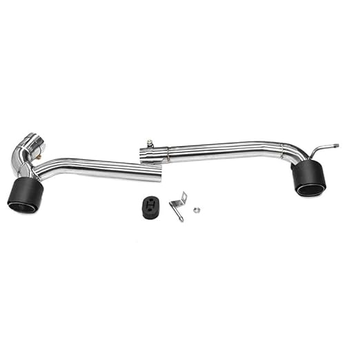 Auspuffblenden Schalldämpferspitze Für Die Hintere Stange Für F30 F31 318i 3er-Upgrade Für MT Für MP 2013+ Doppelauspuff-Endrohr Auto Auspuffblende(Carbon B) von DZSYOHFS