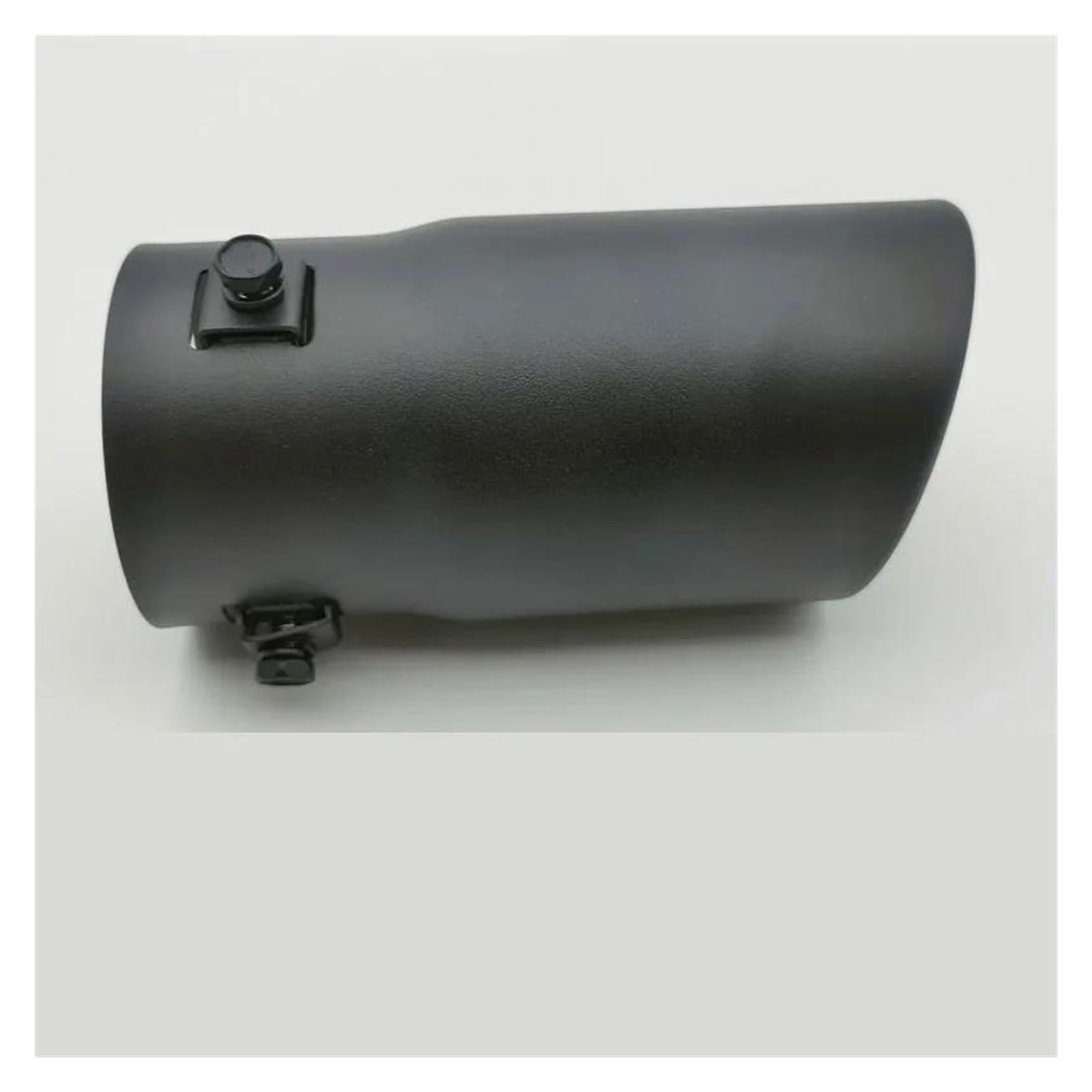 Auspuffblenden Verdicken Sie Die Hinteren Auspuffspitzen Aus Rostfreiem Schalldämpfer Endschalldämpfer Auspuff Auto Universal-Auspuff Autozubehör Auto Auspuffblende(Bevel Black) von DZSYOHFS