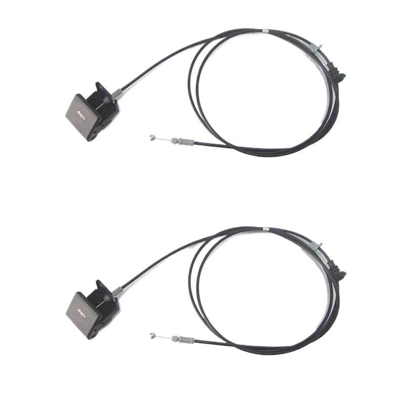DZWDY Motorhaubengriff Kompatibel Mit Mazda Für 5 CW 2011 2012 2013 2014 2015 2016 2017 CG1556720 Autozubehör Motorhauben-Entriegelungskabel Mit Griff(2 pcs) von DZWDY