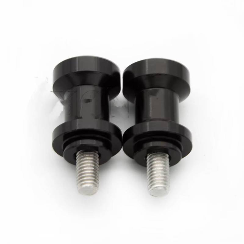 DZWDY Motorrad Schraube Kompatibel Mit CB750 Für Hornet Für CB700 2023. Motorrad-Aluminium-Schwingenspulenschieber. Motorrad-Schwingenständerschraube. Zubehör(Black) von DZWDY