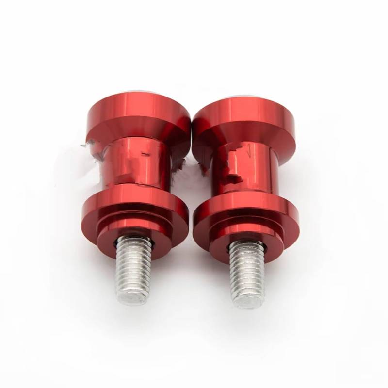 DZWDY Motorrad Schraube Kompatibel Mit CB750 Für Hornet Für CB700 2023. Motorrad-Aluminium-Schwingenspulenschieber. Motorrad-Schwingenständerschraube. Zubehör(Red) von DZWDY