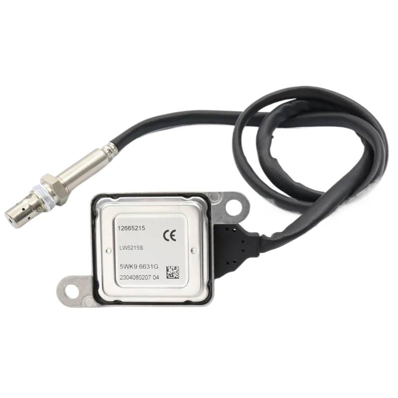 DZWDY Stickoxidsensor Kompatibel Mit Chevrolet Für Silverado 6.6L 2014 2015 2016 Stickoxid-Auspuffsensor OE: 12665215 5WK96631G 12V Stickoxid-Nox-Sensor von DZWDY