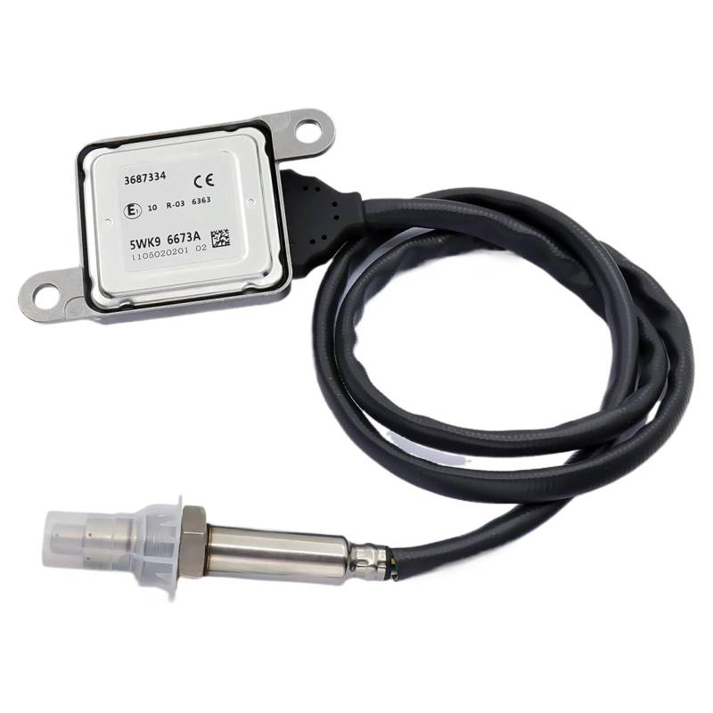 DZWDY Stickoxidsensor Kompatibel Mit Cummins Für ISX 11.9L 15L 2013 2014 2015 2016 2017 2018 Stickstoffoxidsensor NOx-Sensor Lambdasonde OE: 5WK96673A 3687334 3687334RX 2894941 2894941RX von DZWDY