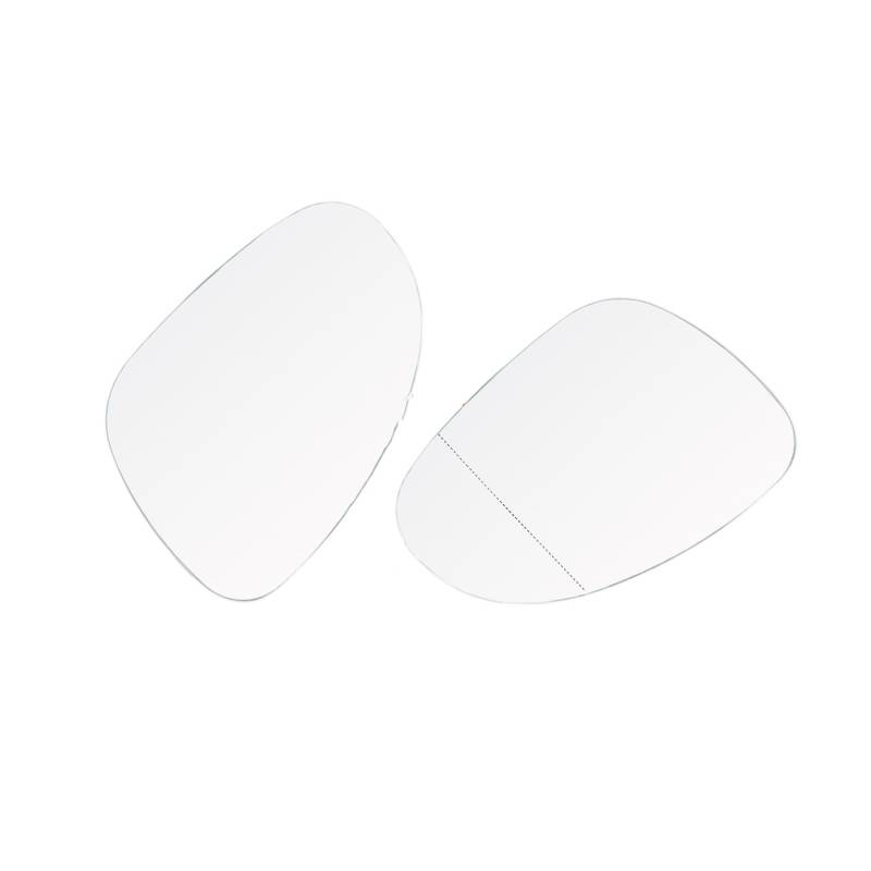 DZWDY Türspiegelglas Außenspiegel Kompatibel Mit VW Für J&etta EOS 2003–2008 Für Golf 5 Für Passat B6 Links Rechts Auto-Rückansicht Tür Flügelspiegel Glas Toter Winkel Rückspiegel(Set) von DZWDY