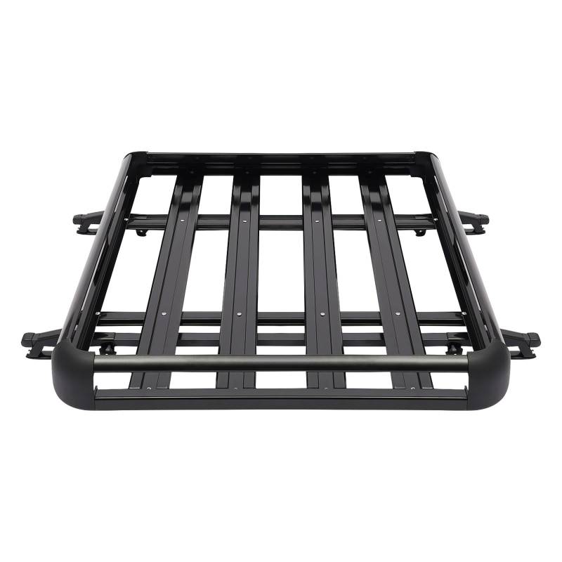 Dachkorb Auto DachträGer Dach GepäCkträGer Universal GepäCkkorb Alu Schwarz DHL Metall Belastbarkeit FüR SUV DachgepäCkträGer Korb Wanne GepäCk Aluminium Geeignet Groß Fracht RelingträGer Mit Bars von DaiJiubu