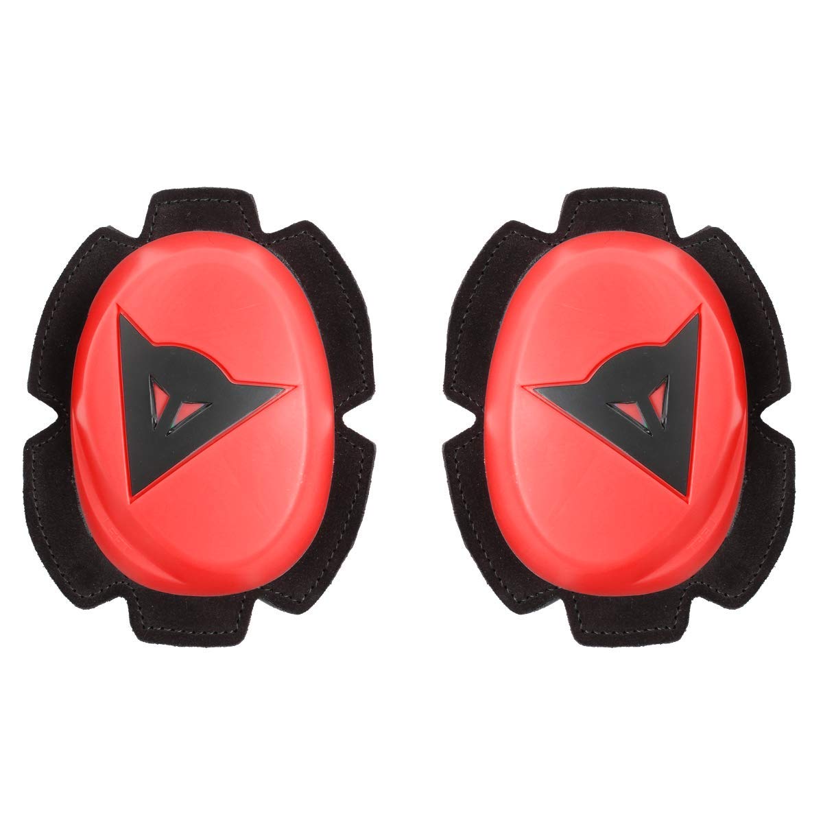 Dainese - Pista Knee Slider, Polyurethan-Motorradknie, Motorrad-Knieschoner, Gleichmäßiger Kontakt mit Piste und Asphalt, Motorrad-Schieber mit Klettverschluss, Rot Fluo/Schwarz Dainese - Pista Knee Slider, Polyurethan-Motorradknie, Motorrad-Knieschoner, Gleichmäßiger Kontakt mit Piste und Asphalt, Motorrad-Schieber mit Klettverschluss, Rot Fluo/Schwarz von Dainese