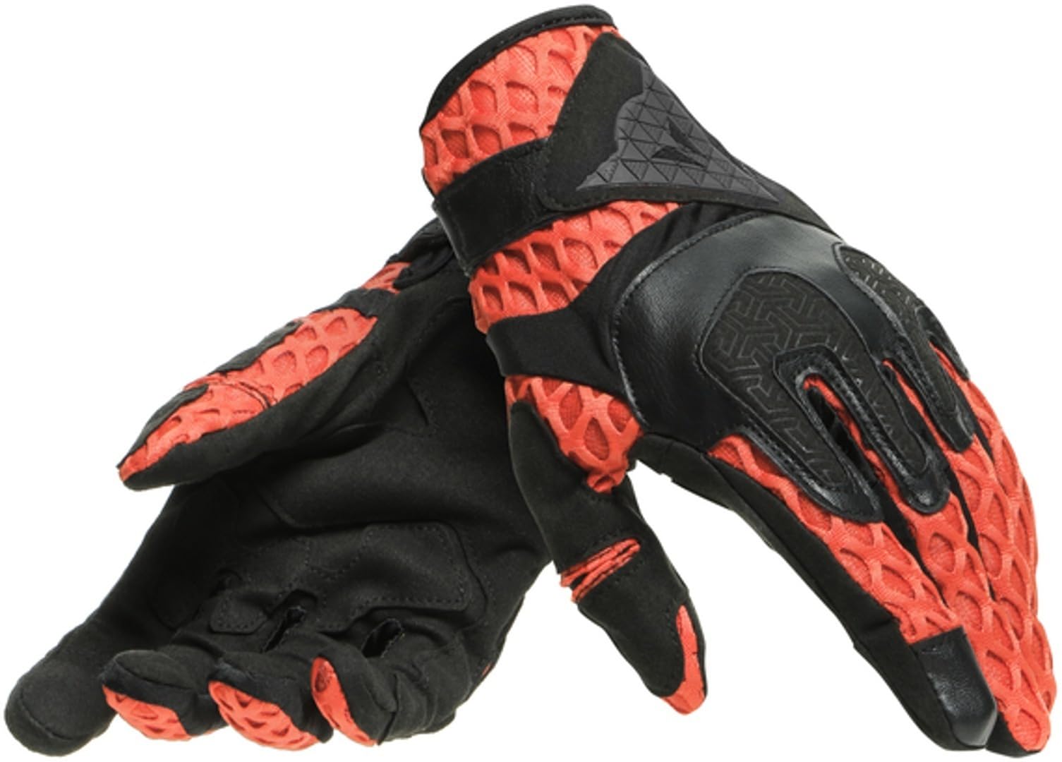 Dainese AIR-MAZE UNISEX GLOVES BLACK FLAME-ORANGE S von Dainese