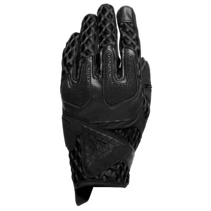 Dainese Air-Maze Unisex Gloves, Motorradhandschuhe Sommer Textil, für Damen und Herren, Schwarz/Schwarz, M von Dainese