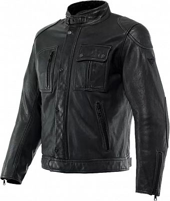 Dainese Atlas, Lederjacke - Schwarz - 56 von Dainese