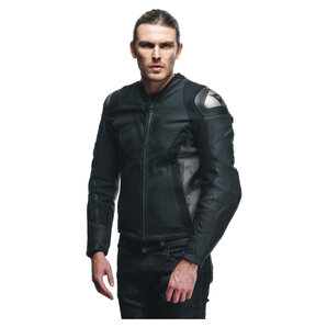Dainese Avro 5 Lederjacke Schwarz Anthrazit Weiss Dainese Avro 5 Lederjacke Schwarz Anthrazit Weiss von Dainese