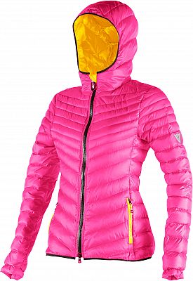 Dainese Calipso Down, Textiljacke Damen - Pink/Gelb - XS von Dainese