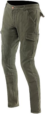 Dainese Cargo Slim Tapered, Cargohose - Dunkelgrün - 44 von Dainese