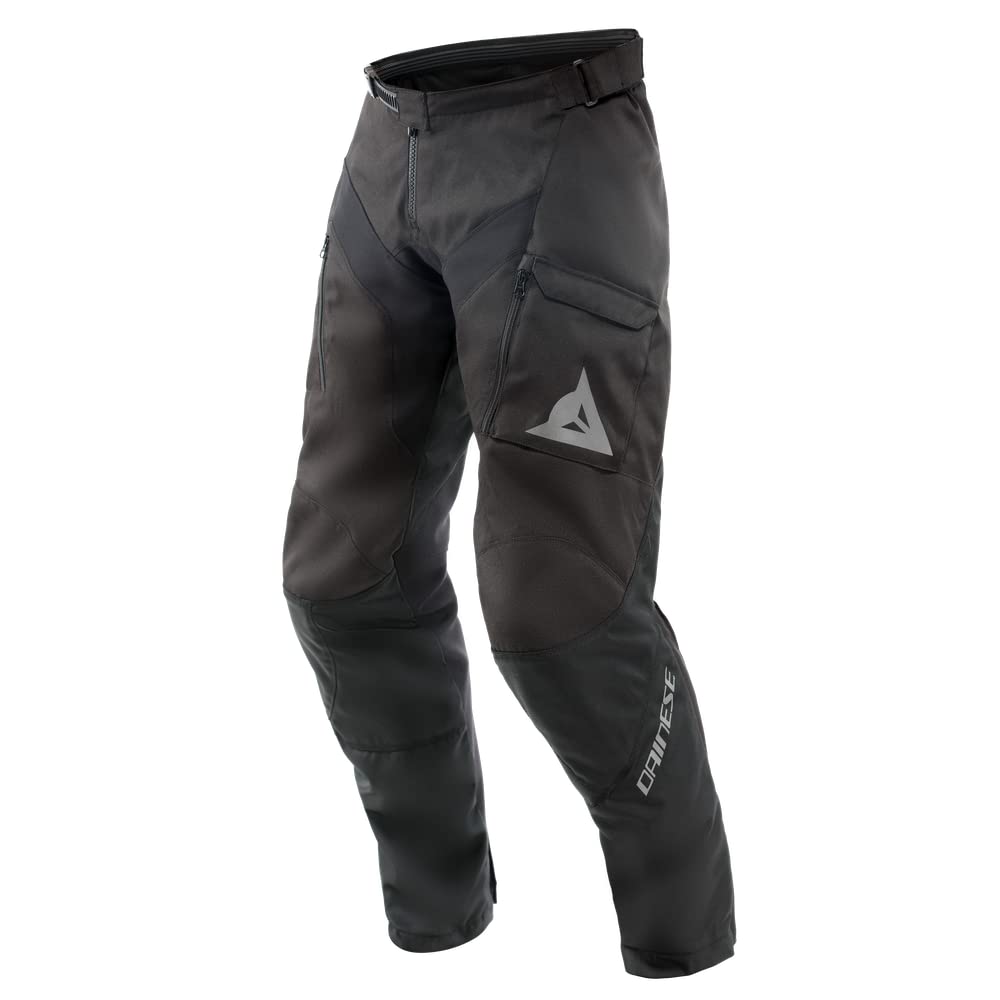 Dainese - Cherokee Tex Pants, Off Road Motorradhose, Herren Motorradhose, Abnehmbare Knieprotektoren, Verstellbare Hüftprotektoren, Mikrometrischer Verschluss, Schwarz, 52 von Dainese