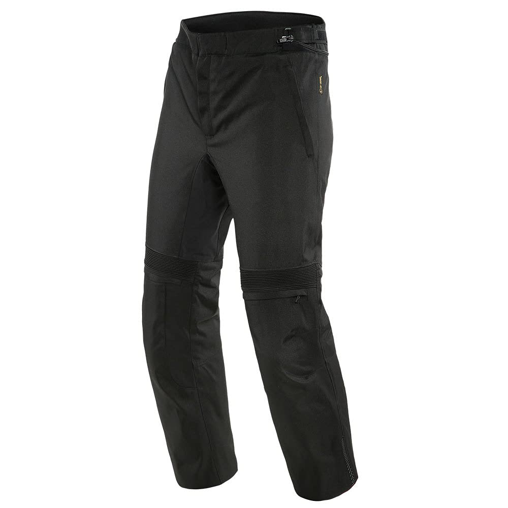 Dainese - Connery D Dry Pants, Wasserdichte Tourenhose, Knieschutz, Weite Hose, Motorradhose Für Männer, Schwarz/Schwarz, 54 Dainese - Connery D Dry Pants, Wasserdichte Tourenhose, Knieschutz, Weite Hose, Motorradhose Für Männer, Schwarz/Schwarz, 54 von Dainese