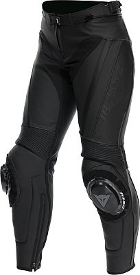 Dainese Delta 4, Lederhose Damen - Schwarz/Schwarz - 50 von Dainese