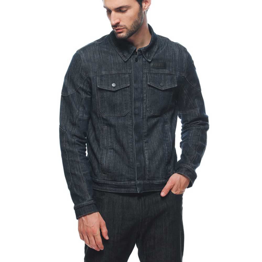 Dainese - Denim Tex Jacket, Jeans Motorradjacke, Denim Gewebe, Weiche Schulter Und Ellbogenprotektoren, Herren Motorradjacke, Blau, 62 Dainese - Denim Tex Jacket, Jeans Motorradjacke, Denim Gewebe, Weiche Schulter Und Ellbogenprotektoren, Herren Motorradjacke, Blau, 62 von Dainese