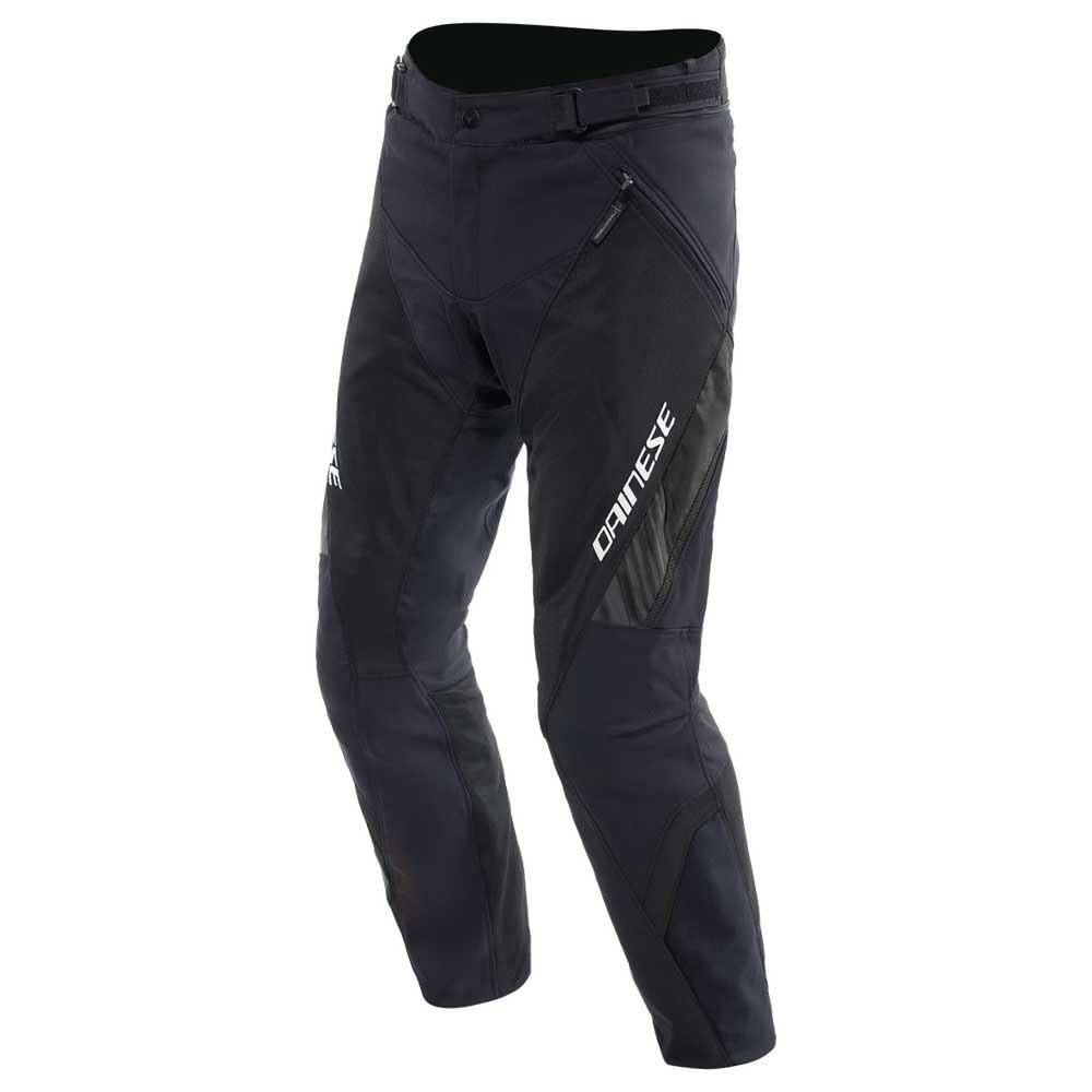 Dainese - Drake 2 Air Absoluteshell Pants, Wasserdichte Motorradhose, belüftet, mit abnehmbaren Knieschonern, Mann, Schwarz/Schwarz, 52 Dainese - Drake 2 Air Absoluteshell Pants, Wasserdichte Motorradhose, belüftet, mit abnehmbaren Knieschonern, Mann, Schwarz/Schwarz, 52 von Dainese