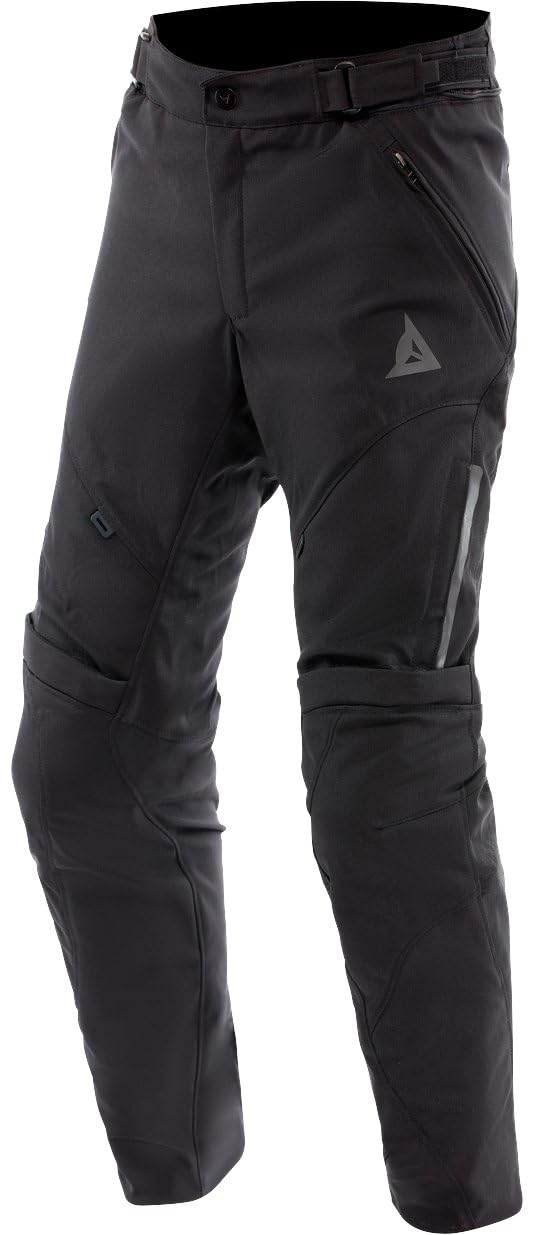 Dainese - Drake 2 Air Tex Pants, Stoff-Motorradhose, Stretch, mit Protektoren, Mann, Schwarz/Schwarz, 62 von Dainese