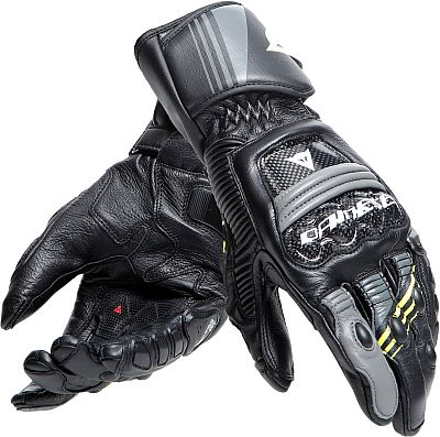 Dainese Druid 4, Handschuhe - Schwarz/Grau/Neon-Gelb - XL von Dainese