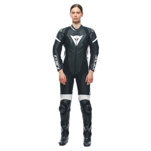 Dainese Grobnik 1-Teiler Damen Lederkombi Schwarz Weiss Dainese Grobnik 1-Teiler Damen Lederkombi Schwarz Weiss von Dainese