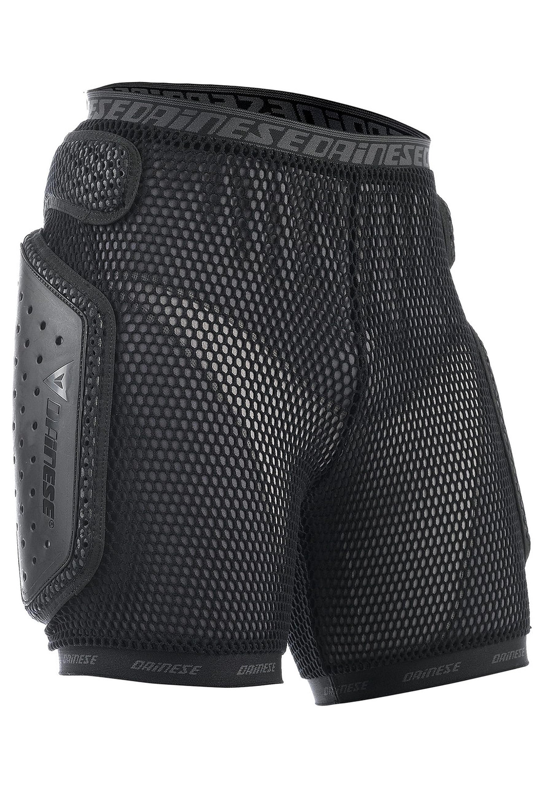 Dainese - Hard Short E1, Schützende Motorradhose, 3D Gepolstert, Oberschenkel, Ellbogen und Rückenschutz, Weiches und Elastisch Material, Schwarz Dainese - Hard Short E1, Schützende Motorradhose, 3D Gepolstert, Oberschenkel, Ellbogen und Rückenschutz, Weiches und Elastisch Material, Schwarz von AGV