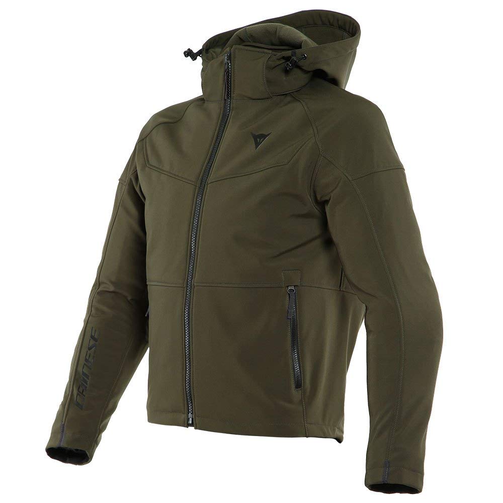 Dainese - Ignite Tex Jacket, Motorradjacke Herren, Wasserdichtes und Atmungsaktives Fleece, Motorrad Regenjacke, Schulter und Ellbogenprotektoren, Reflektierende Details, Dunkelgrün Dainese - Ignite Tex Jacket, Motorradjacke Herren, Wasserdichtes und Atmungsaktives Fleece, Motorrad Regenjacke, Schulter und Ellbogenprotektoren, Reflektierende Details, Dunkelgrün von Dainese