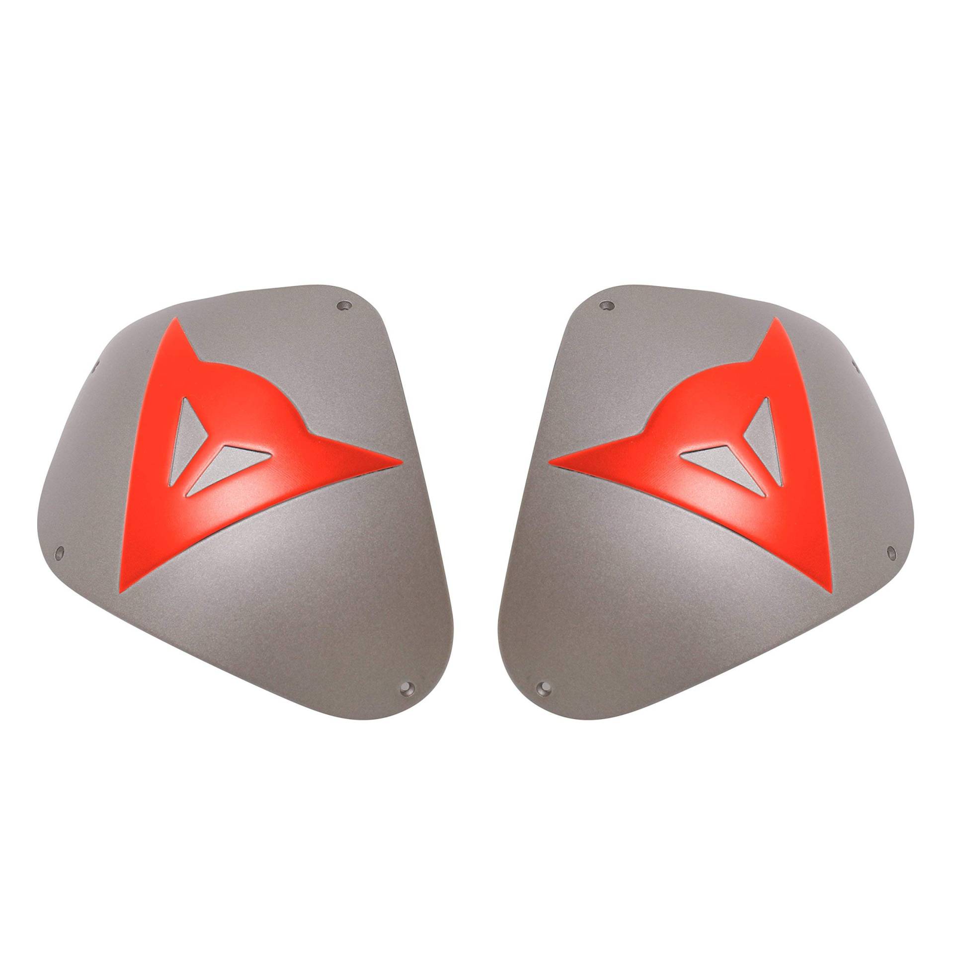 Dainese - Kit Shoulder Sport Alum, Motorradschulter für Männer und Frauen, Motorradjacke Schulterschutz, Motorradschulterschieber, 2 Austauschbare Aluminiumplatten, 4 Löcher, Fluo Rot Dainese - Kit Shoulder Sport Alum, Motorradschulter für Männer und Frauen, Motorradjacke Schulterschutz, Motorradschulterschieber, 2 Austauschbare Aluminiumplatten, 4 Löcher, Fluo Rot von Dainese