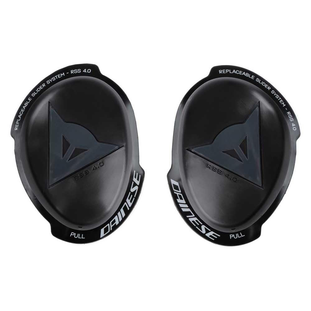 Dainese - Knee Slider Rss 4.0 - Full Kit, Knieschutz für Motorräder, für Männer und Frauen, Schwarz/Anthrazit, N Dainese - Knee Slider Rss 4.0 - Full Kit, Knieschutz für Motorräder, für Männer und Frauen, Schwarz/Anthrazit, N von Dainese